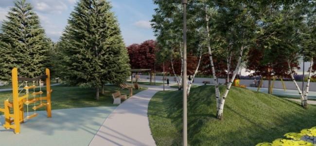 CÂMPIA TURZII | Primăria - Cetățenii cartierului Șarât vor avea un parc spectaculos
